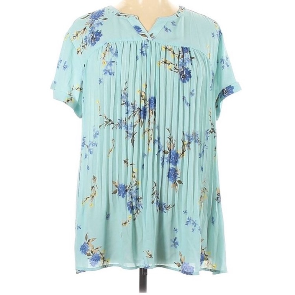 Spring floral blouse